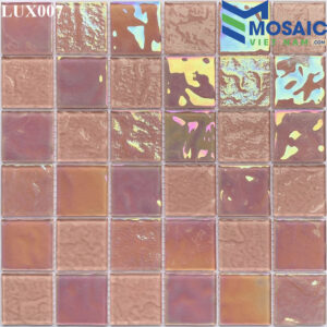 Gạch Mosaic Ánh kim sa LUX007