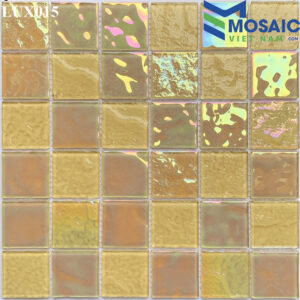 Gạch Mosaic Ánh kim sa LUX015