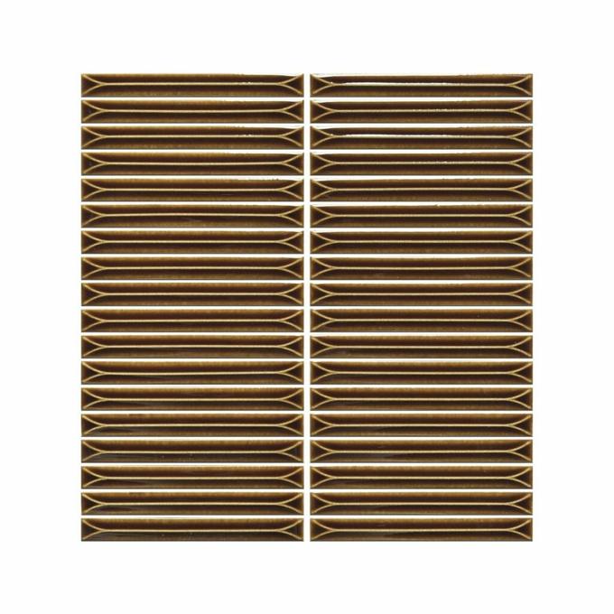 Ukibori Terracotta mosaic tiles